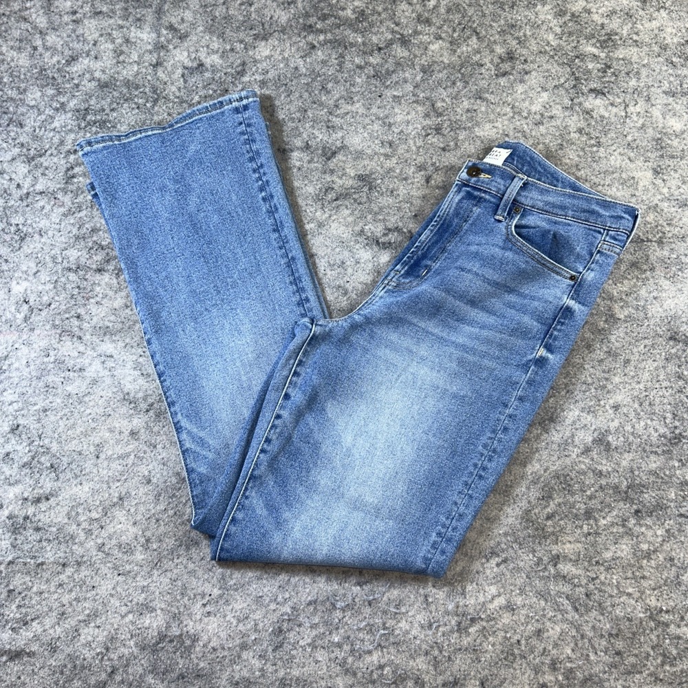 Serra Retreat By Joie Rucker Bootcut Jeans Women's 12/32 Sun Wash 5 Pocket